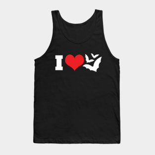 I Heart Bats Tank Top